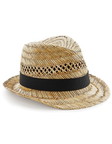 B-B730-Straw Summer Trilby